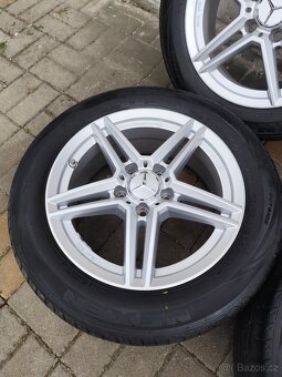 ALU 5x112 r16 RIAL + LETNÍ PNEU - ZÁNOVNÍ DISKY - 6
