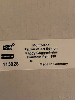 Montblanc Patron of Art Limited Edition 888 - Peggy Guggenhe - 6
