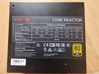 ZDROJ XPG CORE REACTOR 850W - 6