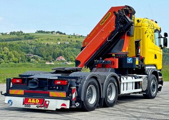 Scania R 620 - 6x4 - Tahač + HR-PALFINGER PK 42002-SHD - 6