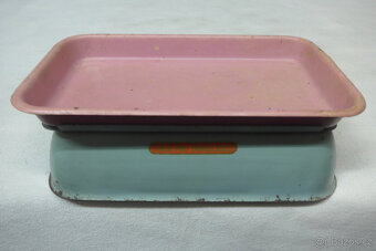 Mechanická Kuchyňská Váha KOVO CYKLOS ČSSR - 6