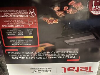 Stolní Gril TEFAL Opti Grill - zabaleno NOVÝ  PC 3.800 Kč - 6