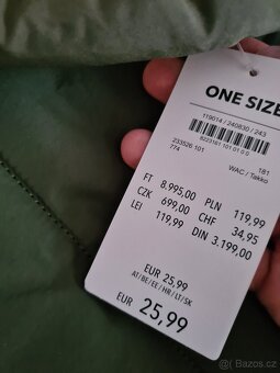 Kabelka prošívaná na zip - nová s visačkou - 6