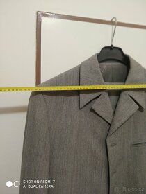 Pánský oblek Koutný - šedý - 6