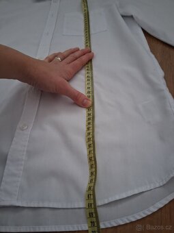 H&M košile bílá vel. 170 - 6