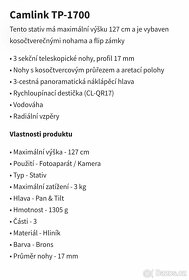 Stativ Camlink TP-1700 - 6