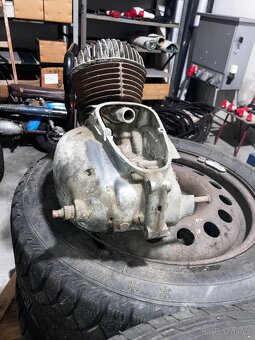 motor z motocyklu ČZ 150 - 6