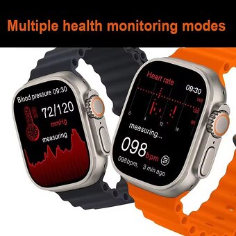 CHYTRÉ HODINKY STYL APPLE WATCH ULTRA - NOVÉ - 6