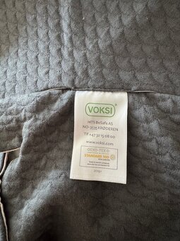Zavinovačka do autosedačky VOKSI Baby Wrap Dark Grey Star - 6