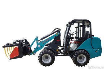 kloubový nakladač, motor kubota, 4Válce - 6