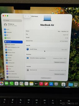 MacBook Air 13" M2 (2022) - 8GB/256GB - zánovní - 6