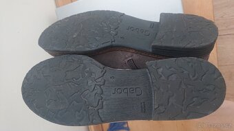 Kožené chelsea boty Gabor vel. 38 - 6