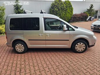 VW Caddy 1.9TDI 77kW,DPH,klima,1.Maj.tažné,výhřevy - 6