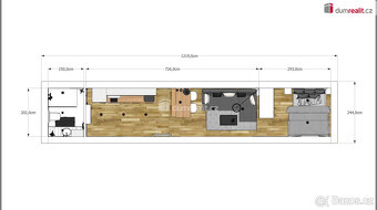 Obytný kontejner, 30m2 - 6