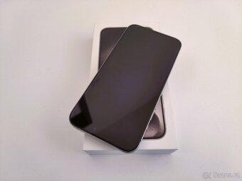 apple iphone 15 PRO 128gb Natural Titanium / Batéria 90% - 6