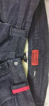 Moto kalhoty jeans pánské - 6
