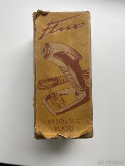 Retro vysoušeč vlasů Flux 519 + původní krabice - 6