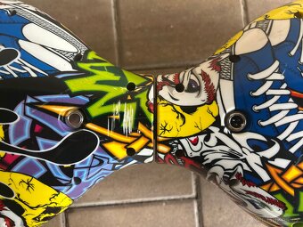 Hoverboard 10" Offroad – Grafitti design + ochranné pouzdro - 6