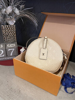 LOUIS VUITTON BOITE CHAPEAU SOUPLE MM EMPREINTE CREAM FULLSE - 6