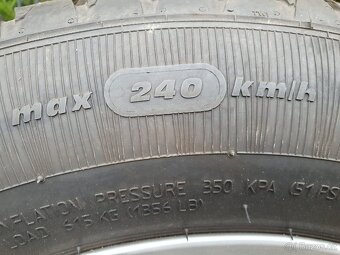 Alu kola vw 5x112 r15 6j et43 letni pneu 195/65/15 - 6