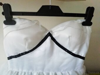 Korzetové šaty s bohatou suknicí, na zakázku, v. M, měřte - 6