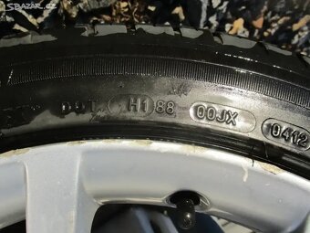 ALU kola AUDI A5/6 8,5X18 ET29 s pneu 245/40 ZR18 - 6