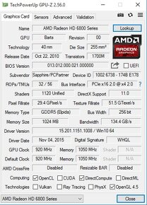 AMD Radeon 6870 1 Gb GDDR5 Dirt3, 920/4200 Mhz - 6