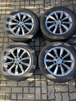 ORIGINÁL Alu Škoda Minoris R16, 5x112 - TOP STAV - 6