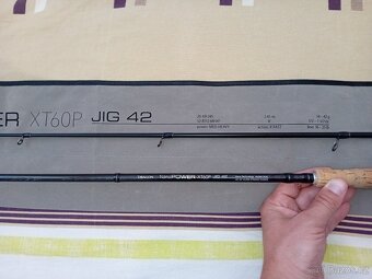Dragon Nano Power XT60P Jig 42. Délka 2,45m, 14-42gr. - 6