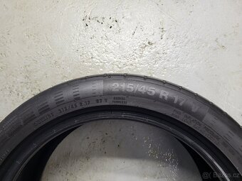 4x 215/45/17 Continental letní - 6