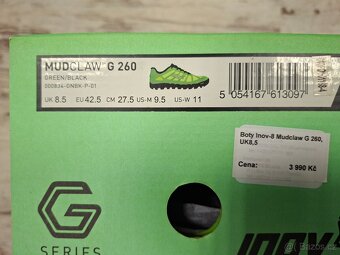 Běžecké trailové boty Inov-8 Mudclaw G260, UK 8,5 - 6