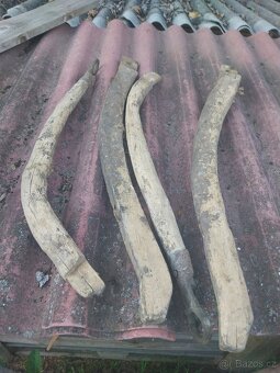 Loukoťové kolo a přední nápravy od žebřiňáku - 6