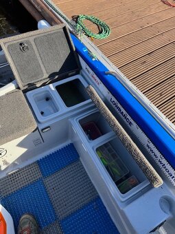 Použitá rybářská loď RiverFox 470 + motor + vlek - 6