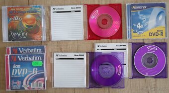 Nová CD-R, DVD±R, CD-RW, DVD±RW, DVD-RAM, obaly - 6