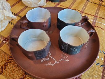 Keramický čajový set - 6