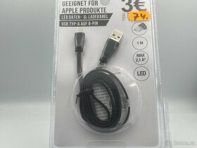 USB kabel Lightning pro Apple iPhone (1m) - 6