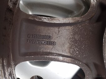 originální alu kola Mercedes Benz 5x112 r17 - 6