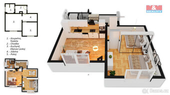 Prodej bytu 2+kk, 42 m², Praha, ul. Pod Zvonařkou - 6