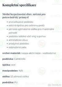 Kožená pracovní obuv
Safety jogger - 6