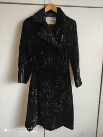 Vintage černý kabát rok 1960 - Astraka London - 6