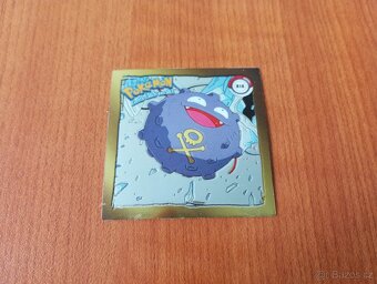 Pokemon ArtBox zlaté samolepky z 1999 - 6