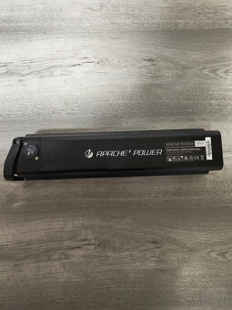 Prodám skládací elektrokolo Apache Tocho černá - 6