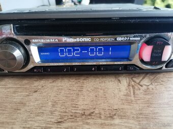 Prodám autorádio Panasonic CQ-RDP383N - 6