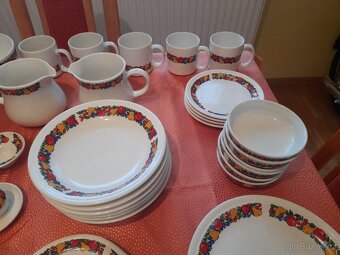 Retro jídelní sada - 6