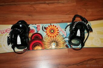 snowboard Lamar 152 cm s viazaním ako nový - 6