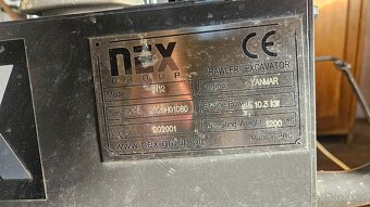 Minibagr NEX-odpočet Dph - 6