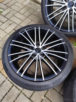 ALU 5x120 r18 ALUETT + LETNÍ PNEU - ZÁNOVNÍ SADA - 6