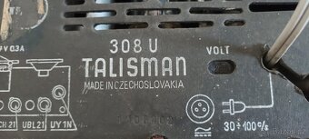 Prodám rádio TALISMAN 308 U - 6