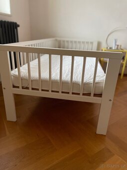 Dětská postel IKEA + rošt + matrace - 6