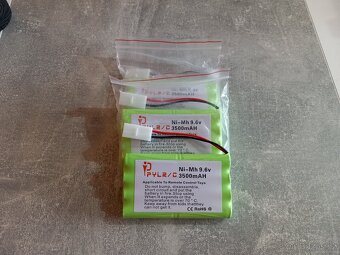 Baterie NI MH 9,6V 3500mAh - 6